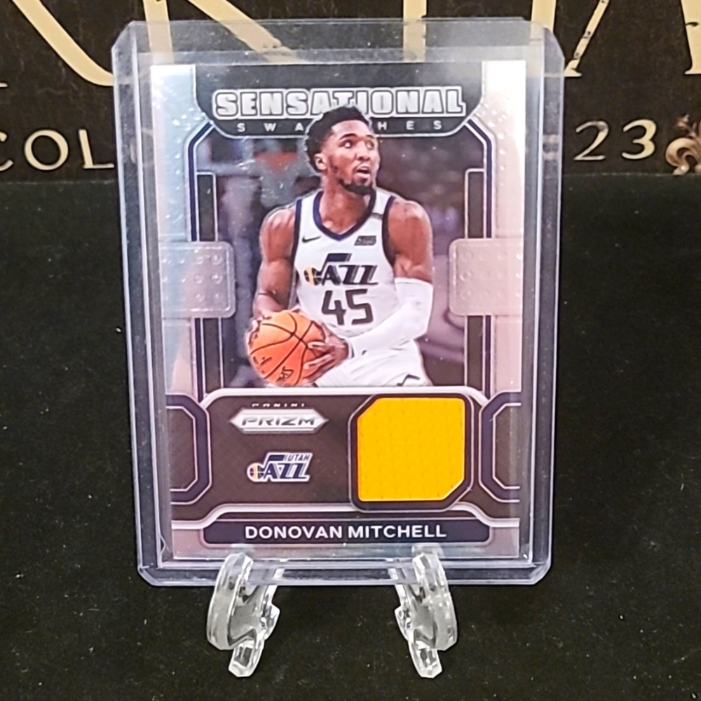 NBA Prizm game worn Donovan Mitchell